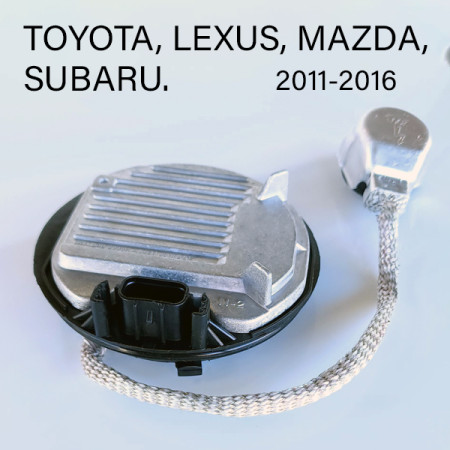 Toyota, Lexus, Mazda, Subaru HID Ballast. DENSO: DDLT004, KDLT004. KOITO: KDLS001.